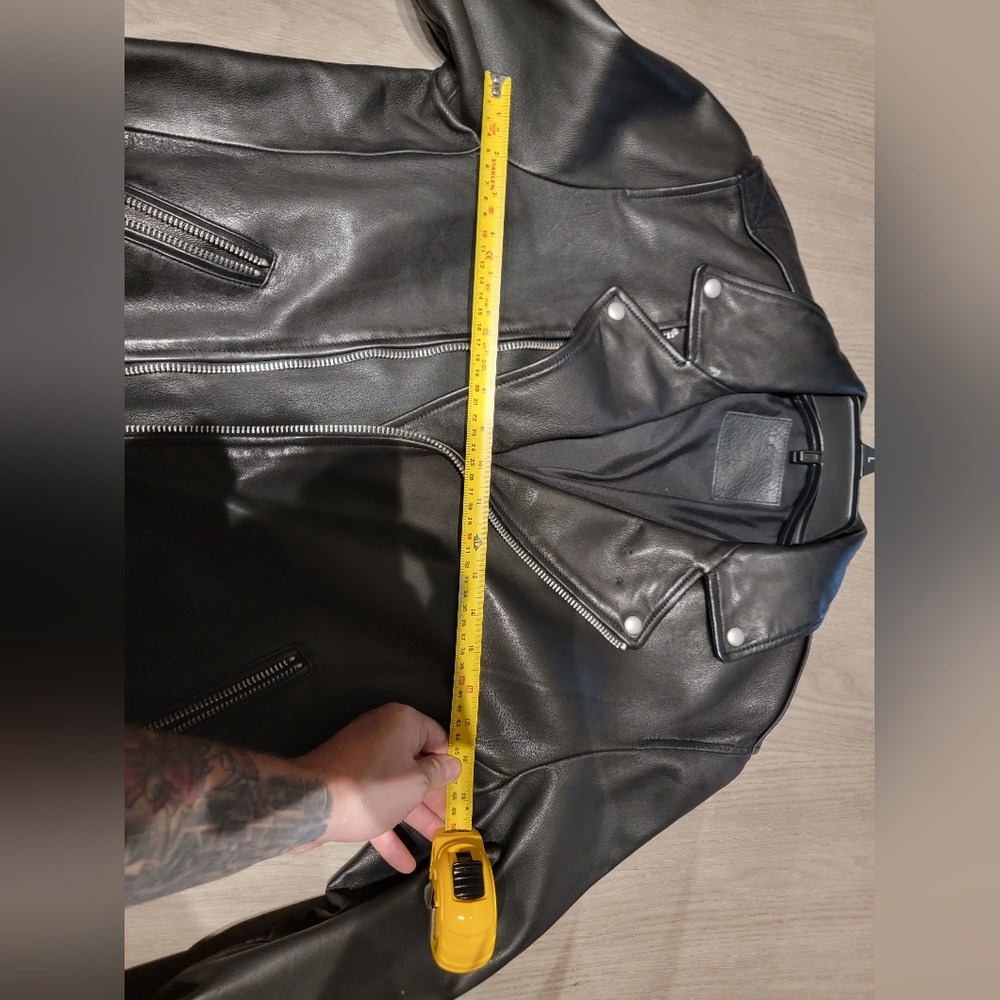 All Saints Medium Leather Jacket - Picture 4 of 4